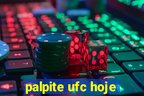 palpite ufc hoje